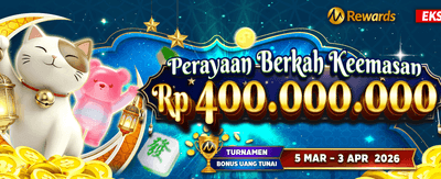 Bonus New Member Terbesar Hari Ini banner